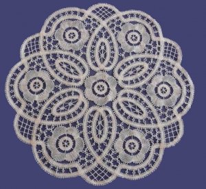 Bruges Flower Lace Mat