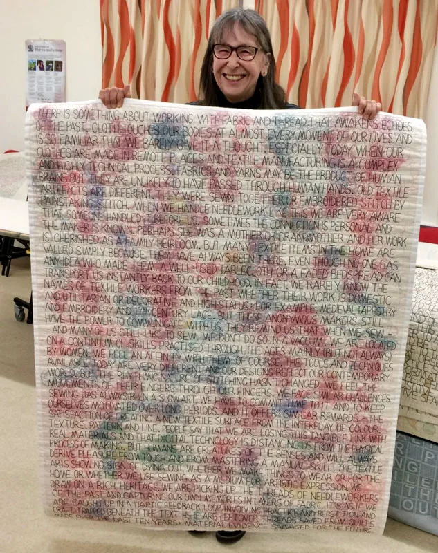 Sara Impey gives quilt talk